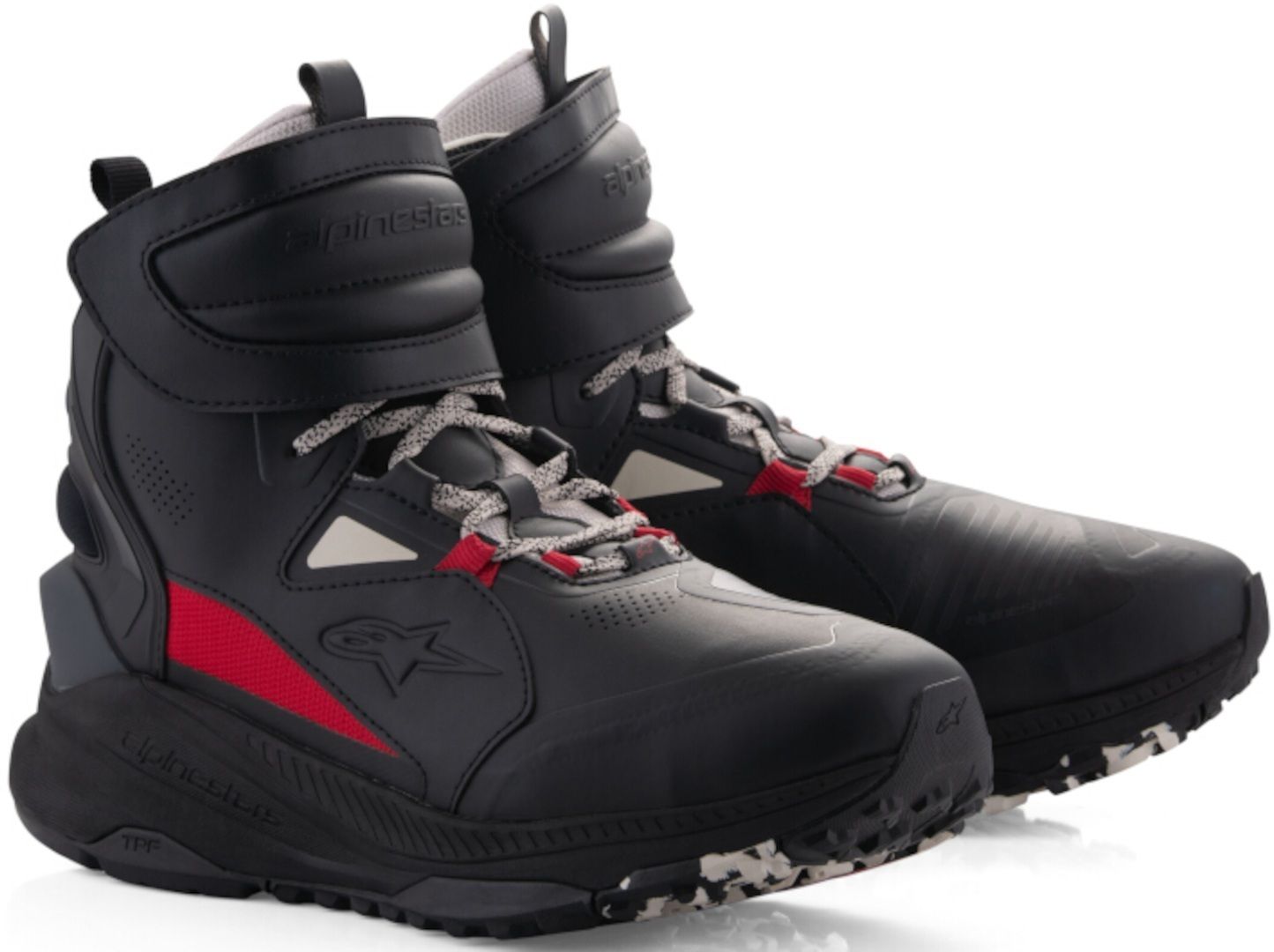 Alpinestars Speedstreet Black/Red Shoes : Delivery in 10 Days